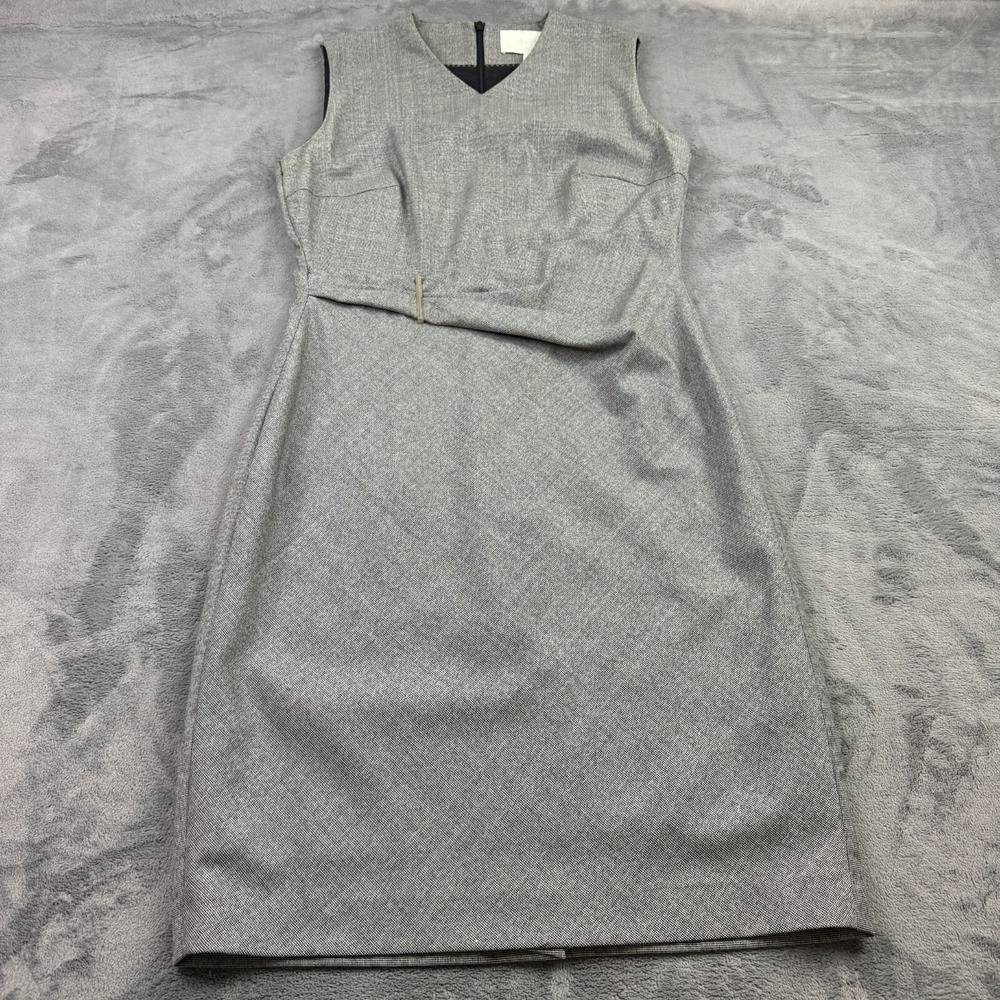 Hugo Boss Dress Womens Size 6‎ Wool Sheath Fitted Career Business Classic Luxury